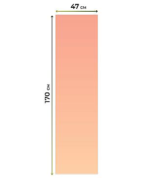 Рулонная штора «Ранфрик - 279 - ширина 47 см»