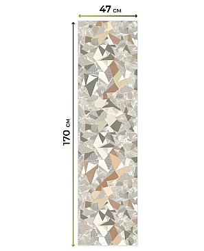 Рулонная штора «Ранфрик - 285 - ширина 47 см»