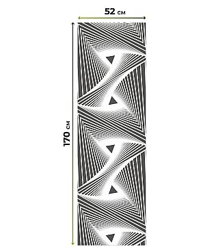 Рулонная штора «Лимкис - 201 - ширина 52 см»