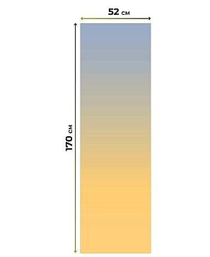 Рулонная штора «Лимкис - 277 - ширина 52 см»