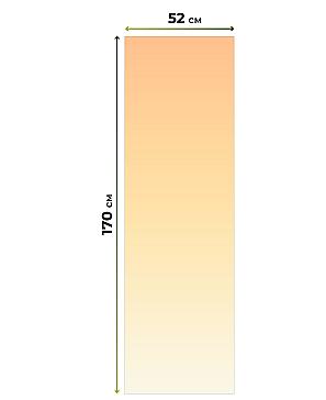 Рулонная штора «Лимкис - 280 - ширина 52 см»