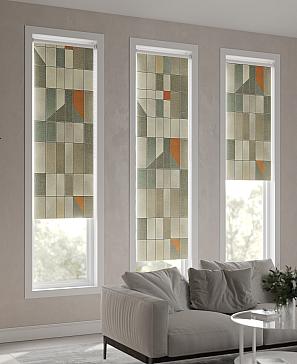 Рулонная штора «Лимкис - 284 - ширина 52 см»