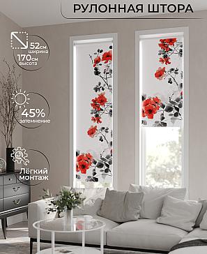 Рулонная штора «Лимкис - 287 - ширина 52 см» | фото