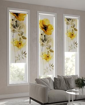 Рулонная штора «Лимкис - 294 - ширина 52 см»