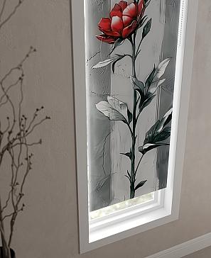 Рулонная штора «Лимкис - 298 - ширина 52 см»