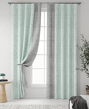 Комплект штор «Райтэ (серо-мятный)» | фото 3