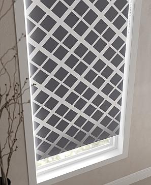 Рулонная штора «Ронлирт - 202 - ширина 57 см»