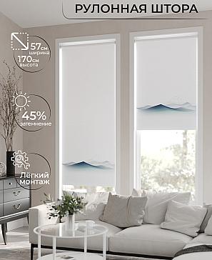 Рулонная штора «Ронлирт - 215 - ширина 57 см» | фото