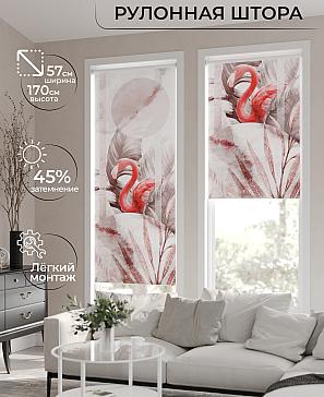 Рулонная штора «Ронлирт - 216 - ширина 57 см» | фото