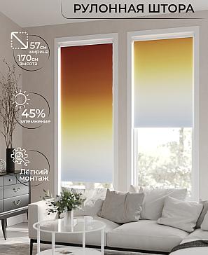 Рулонная штора «Ронлирт - 268 - ширина 57 см» | фото