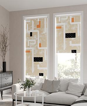 Рулонная штора «Ронлирт - 282 - ширина 57 см» | фото 2