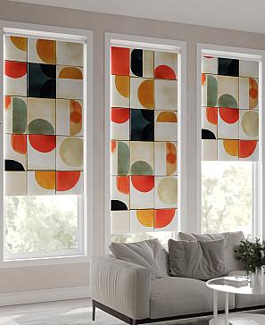 Рулонная штора «Ронлирт - 283 - ширина 57 см»