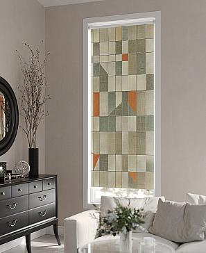 Рулонная штора «Ронлирт - 284 - ширина 57 см» | фото 3