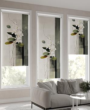 Рулонная штора «Ронлирт - 288 - ширина 57 см»