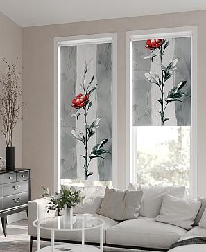 Рулонная штора «Ронлирт - 298 - ширина 57 см» | фото 2