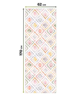 Рулонная штора «Клартис - 208 - ширина 62 см»