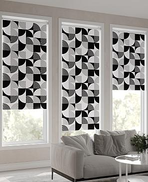 Рулонная штора «Клартис - 213 - ширина 62 см»