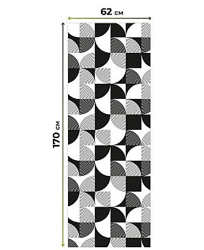 Рулонная штора «Клартис - 213 - ширина 62 см»