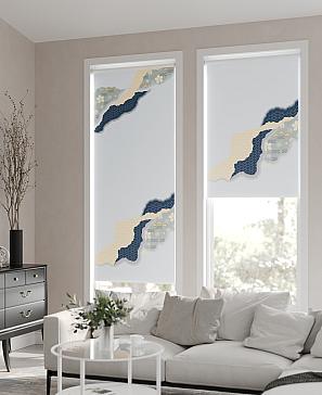 Рулонная штора «Клартис - 227 - ширина 62 см» | фото 2