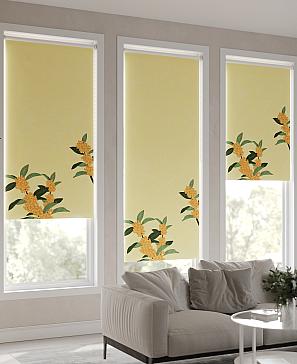 Рулонная штора «Клартис - 232 - ширина 62 см»