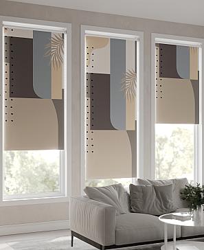 Рулонная штора «Клартис - 255 - ширина 62 см»