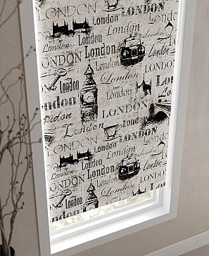 Рулонная штора «Клартис - 286 - ширина 62 см»