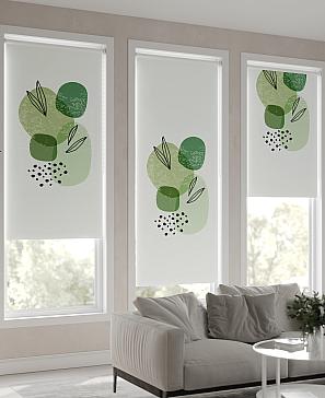 Рулонная штора «Клартис - 290 - ширина 62 см»