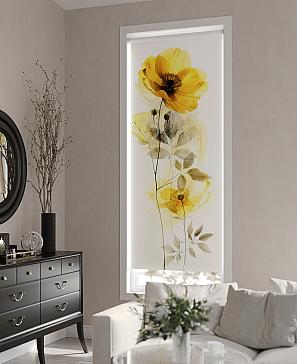 Рулонная штора «Клартис - 294 - ширина 62 см» | фото 3