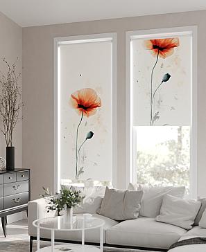 Рулонная штора «Клартис - 297 - ширина 62 см» | фото 2