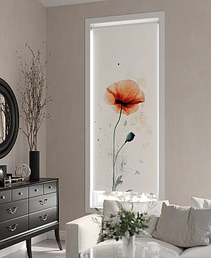 Рулонная штора «Клартис - 297 - ширина 62 см» | фото 3