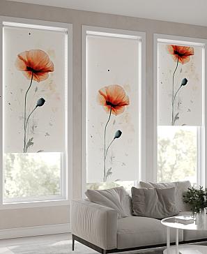 Рулонная штора «Клартис - 297 - ширина 62 см»