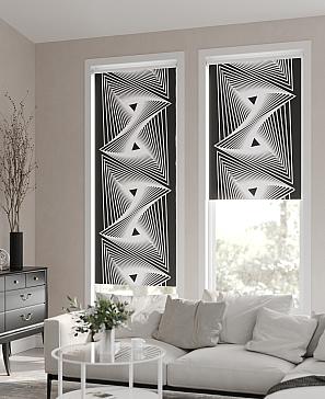 Рулонная штора «Лирикас - 201 - ширина 68 см» | фото 2