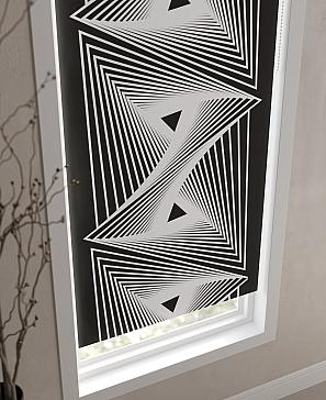 Рулонная штора «Лирикас - 201 - ширина 68 см»