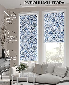 Рулонная штора «Лирикас - 204 - ширина 68 см» | фото