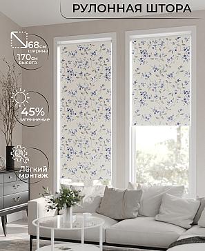 Рулонная штора «Лирикас - 221 - ширина 68 см» | фото