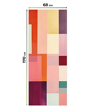 Рулонная штора «Лирикас - 224 - ширина 68 см»