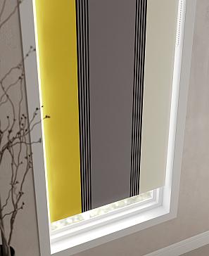 Рулонная штора «Лирикас - 250 - ширина 68 см»