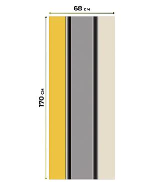 Рулонная штора «Лирикас - 250 - ширина 68 см»
