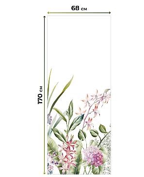 Рулонная штора «Лирикас - 258 - ширина 68 см»