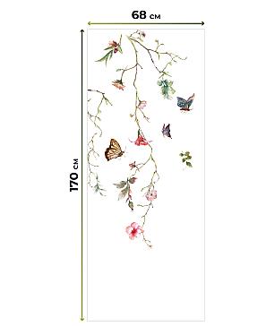 Рулонная штора «Лирикас - 259 - ширина 68 см»