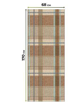 Рулонная штора «Лирикас - 261 - ширина 68 см»