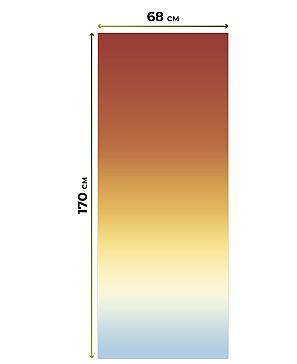 Рулонная штора «Лирикас - 268 - ширина 68 см»