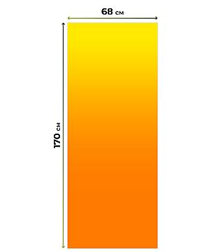 Рулонная штора «Лирикас - 271 - ширина 68 см»
