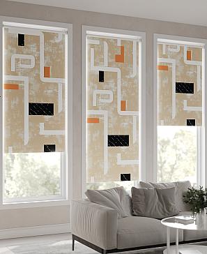 Рулонная штора «Лирикас - 282 - ширина 68 см»