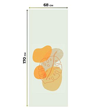Рулонная штора «Лирикас - 289 - ширина 68 см»