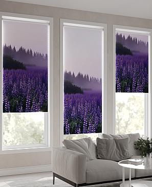 Рулонная штора «Лирикас - 299 - ширина 68 см»