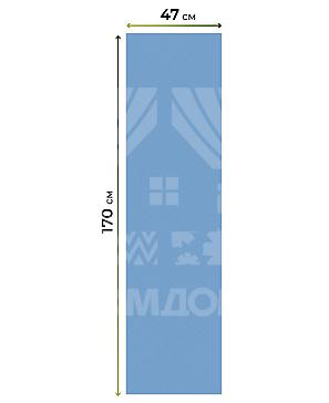 Рулонная штора «Ранфрик - 319 - ширина 47 см»