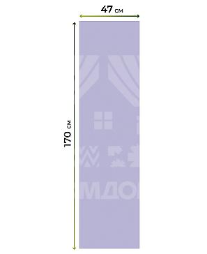Рулонная штора «Ранфрик - 320 - ширина 47 см»