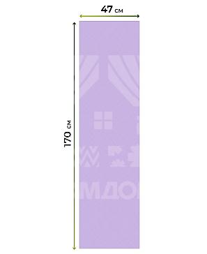 Рулонная штора «Ранфрик - 323 - ширина 47 см»