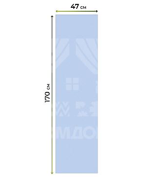 Рулонная штора «Ранфрик - 327 - ширина 47 см»